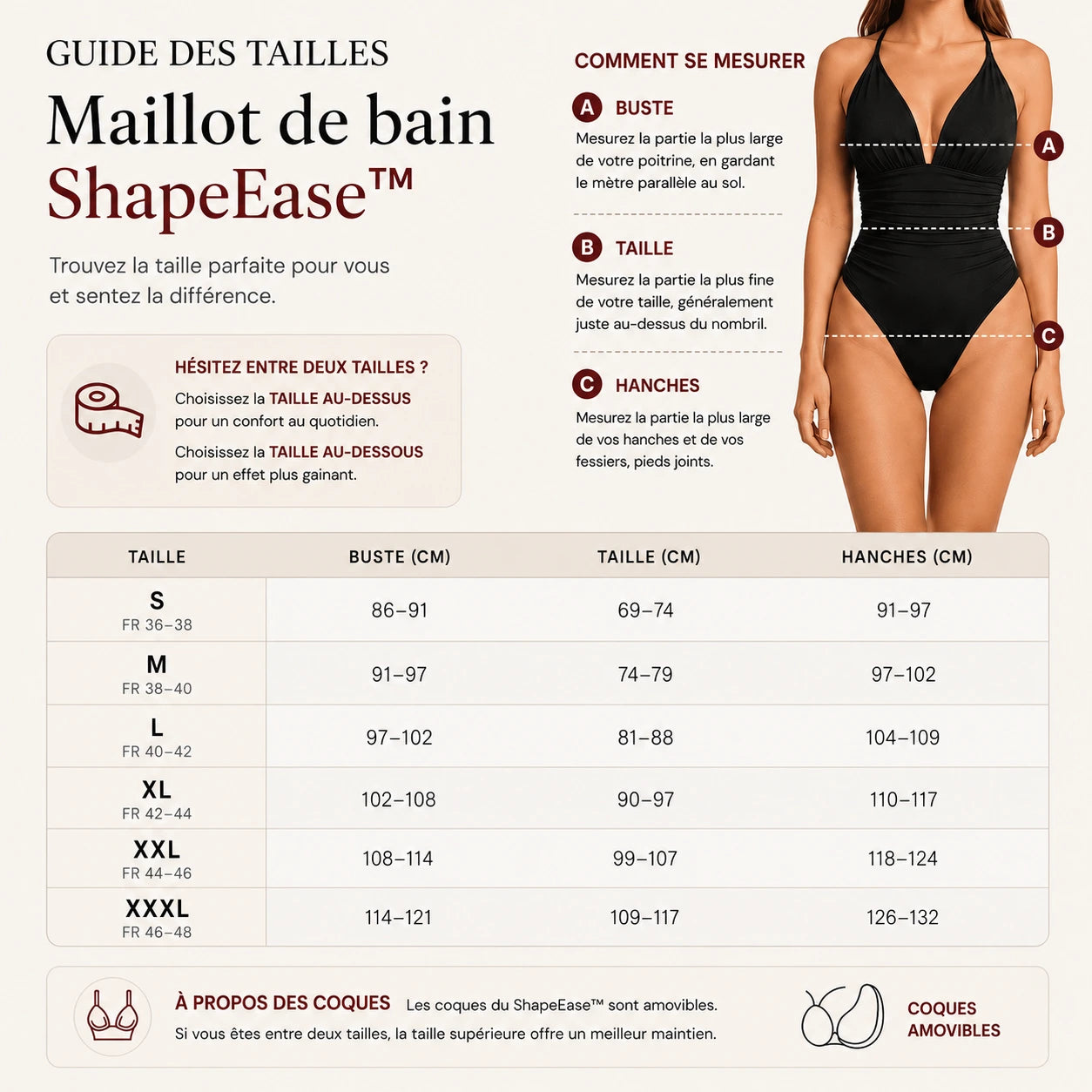 ShapeEase – Le maillot dans lequel vous vous sentez à l’aise