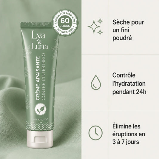 Lya & Luna – Crème Apaisante contre l’Intertrigo