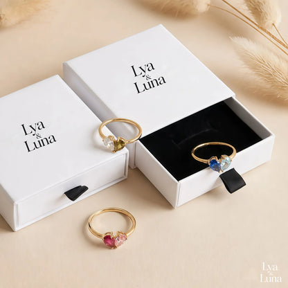 Bague Veria – livrée dans son écrin cadeau Lya & Luna